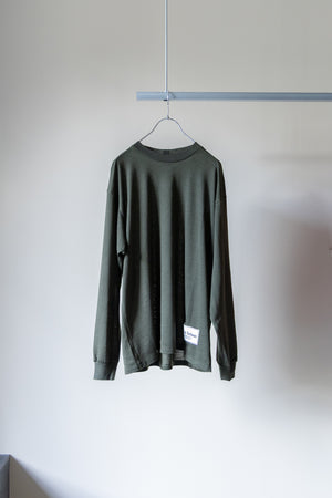 【SHEIK YERBOUTI】"MERINO WOOL L/S T-SHIRT"