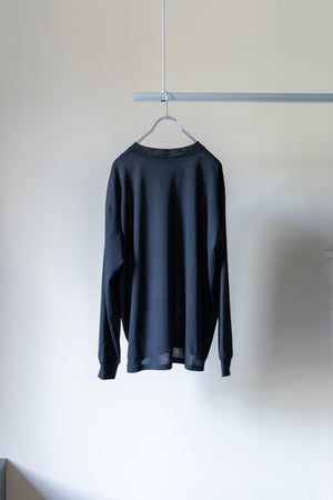 【SHEIK YERBOUTI】"MERINO WOOL L/S T-SHIRT"