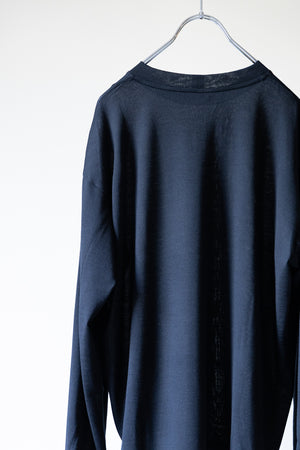 【SHEIK YERBOUTI】"MERINO WOOL L/S T-SHIRT"