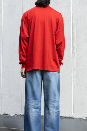 【SHEIK YERBOUTI】"MERINO WOOL HIGH NECK L/S T-SHIRT"