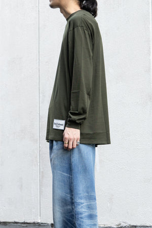 【SHEIK YERBOUTI】"MERINO WOOL L/S T-SHIRT"