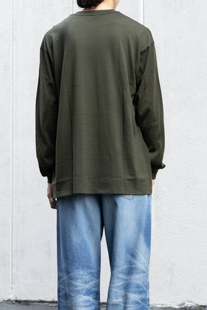 【SHEIK YERBOUTI】"MERINO WOOL L/S T-SHIRT"