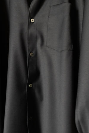 別注【nuterm】"Silk Wool "JD" Regular Collar Shirts"