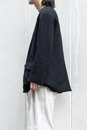 [YUTA MATSUOKA] "Loop Yarn Herringbone Zip Jacket"