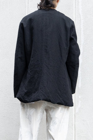 [YUTA MATSUOKA] "Loop Yarn Herringbone Zip Jacket"