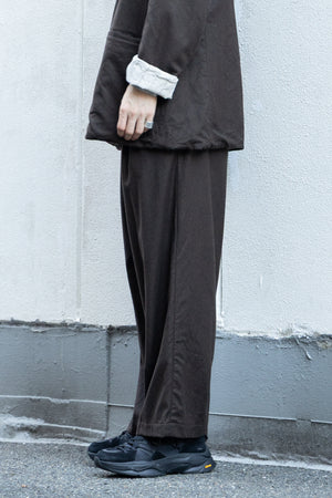 【YUTA MATSUOKA】"GENTLY CLOTH STRAIGHT PANTS"