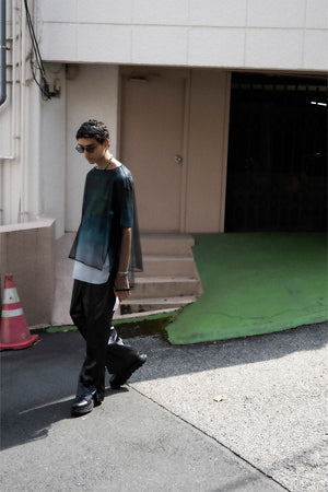 【Licht Bestreben】"3Dグラフィカルチュールレイヤートップス"