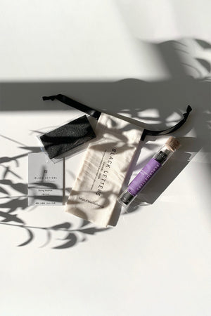 【BLACK LETTERS】"STRING INCENSE（Smoky lavender）"