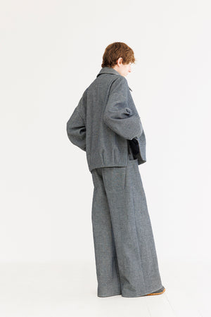 【ETHOSENS】"Honeycomb slacks"