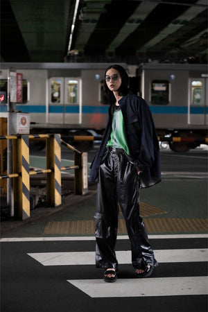 【Licht Bestreben】"フェイクフェイクレザーペインターパンツ"