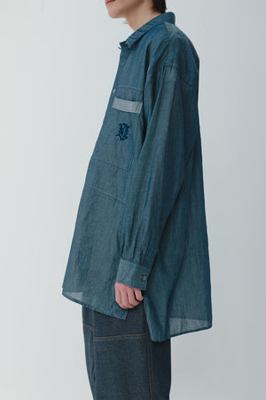 【nuterm】"Long P/O Shirt"