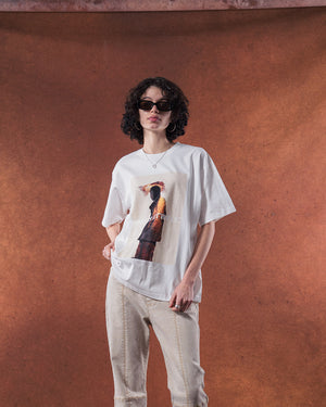 【TAUPE】"TIME IS ILLMATIC TEE"